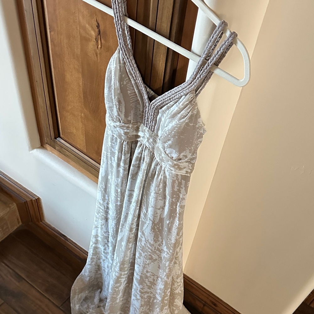 Soft Surroundings Cream Maxi Dress